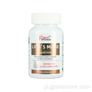 Organiczne lwy Suplement Suplement Wspieranie zdrowia mózgu